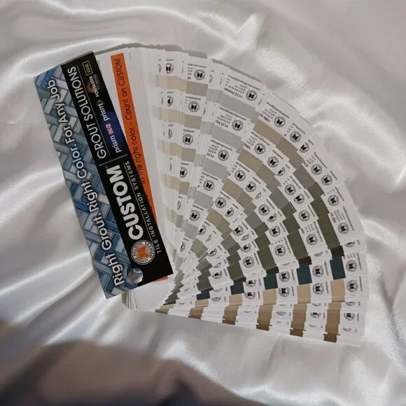 Custom Building Products Grout Solutions Color Sample Fan Deck NWOT - Picture 7 of 8